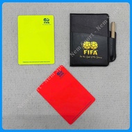 FIFA Referee Card, Red Card, Yellow Soccer Referee Card