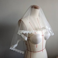 絕美蕾絲頭紗訂做!!!! 適合登記結婚、婚宴場合、婚紗旅拍使用