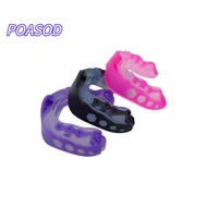 MAYSHOW Teeth Protection, Silicone Blue Purple Pink Mouth Guard,  Professional Boxing Gum Shield Adu