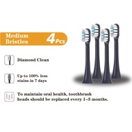 T301/T302 4 Pcs Toothbrush Head For Xiaomi Mijia  T301/T302 Replacement Brush Heads with Xiao mi Mij