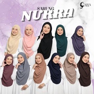 Tudung instant Khimar tali (ikat belakang)Tudung sarung Nurra