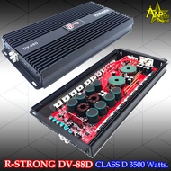 เพาเวอร์แอมป์คลาสดี 3500w R STRONG รุ่น DV-88D แอมป์ขับเบส สีดำ