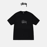 เสื้อยืดแขนลำลองขาสั้นโลโก้ STUSSY สำหรับผู้ชายและผู้หญิง