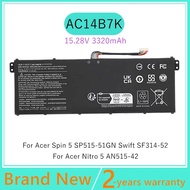 4ICP5/57/80 Laptop battery For Acer Nitro 5 AN515-42 Swift SF314-52 AC14B7K SP515-51GN