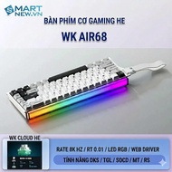 Rapid Trigger Weika Air68 mechanical keyboard - HZ frequency - RGB LED - Web Hub - RT 0,01 - full fo