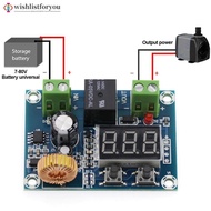 Wishlistforyou XH-M609 Charger Module Voltage Over Discharge Battery Protection Precise Under Low Voltage Protection Module Circuit Board DC 12V-36V I5N9