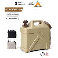MOBI GARDEN Portable Camping Water Tank / Water Bucket With Faucet (10L/20L) Camping Water Container