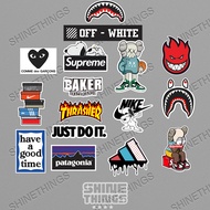 Nike patagonia bape hypebeast stickers || Keyboard STICKER