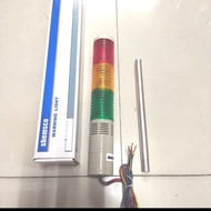 3-Tier Fliker Or Steady Tower Light, Buzzer / 220V 24V