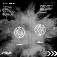 Centaurus M200 Acrylic BackDoor Plain Logo By Urbanite store - L.White