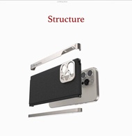 Fotorgear Retro Professional Photography Kit for iPhone 15 16 Pro/ Pro Max Retro Phone Case with Col