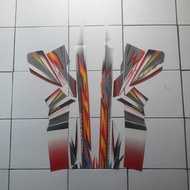 MERAH Yamaha f1zr 2004 white-red sticker