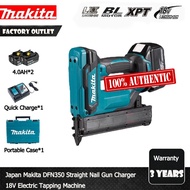 Makita DFN350 18V Cordless Brad Nailer Kit 2x4.0Ah | 18Ga 35mm | XPT | Free Shipping