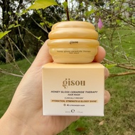 Gisou Honey Ceramide Hair Mask Moisturizing Yellow Can HoneyGloss Strong Soft Gloss Repair