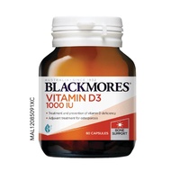 Blackmores Vitamin D3 1000IU Capsules (30's/bot) / (60's/bot)