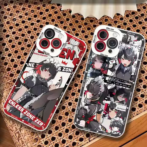 Cute ZZZ GAME Zenless Zone Zero Ellen Joe For Xiaomi Redmi K60 Poco Note 14 13 C12 Pro Plus Ultra Co