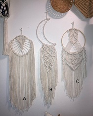 READYSTOCK] macrame wall hanging/ macrame dreamcather/makrame hiasan dinding KODE YUKY