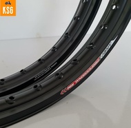 วงล้ออลูมิเนียม AKEI ยกขอบ 17-18 เกรดพรีเมี่ยม ขนาด 1.40×17+1.40×18 จำนวน 2 วง #วงล้อ AKEI ยกขอบ 17 