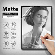 Like Paper Film Screen Protector For iPad Pro11 Air 4 5 3 Mini 6 iPad 7th 8th 9th 10th Generation 10.2 9.7 Pro 12.9 Matte Film Writer