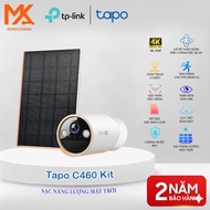 Tapo C460 KIT 8M– Solar Outdoor Security Camera Set | Rechargeable Battery, IP66 Waterproof, 2-Way T