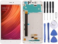 QUAN Repair parts Display Replacement LCD Touch Scree and Digitizer Full Assembly with Frame for Xiaomi Redmi Note 5A(Black) (Color : White)