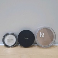 白色珠光打亮／Heme打亮／Romand三色修容