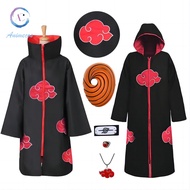 Naruto Costume Akatsuki Cloak Cosplay Sasuke Uchiha Cape Cosplay Itachi Clothing Cosplay costume
