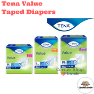 Tena Value Adult Diapers / Disposable Taped Diaper - Carton Deal