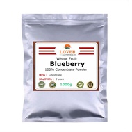 USDA 100% Organic Whole Fruit Blueberry Concentrate Powder,Wild Mountain Blueberry Extract - Non-GMO, Gluten Free,Vegan