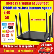 【24 hours delivery】1200M 5g modem 5g router wifi 6 wireless router Unlimited Broadband Hotspot