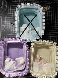 sanrio 三麗鷗  cinnamoroll kuromi 日本 公仔 玩偶 痛袋 痛包 公仔袋 展示 chiikawa