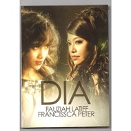 PRELOVED CD : FAUZIAH LATIFF & FRANCISSCA PETER - DIA (CD ORIGINAL)