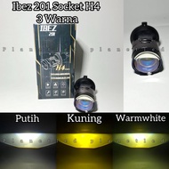 IBEZ 201 H4 Headlight - 3 COLORS original Blue lens equipped with cooling fan