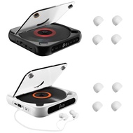 Clearance sale!! Portable CD Player With 5 Playback Modes Touchscreen Headphones Anti-Skip Shockproof Small Music CD