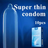 1box 10pcs 0.01mm super thin ultra thin condom for men sex trust durex contraceptive pills with ring