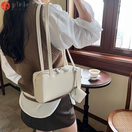 PINLESG Tote Bag, Handbag Solid Color Shoulder Bag, Casual Large Capacity PU Leather with Mini Walle