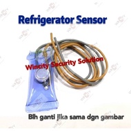 WSS Defrost Thermostat Bimetal Refrigerator Sensor Freezer Spare Parts 2 wayar (Peti Sejuk Sensor)