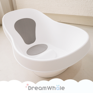 อ่างอาบน้ำเด็ก กะละมังอาบน้ำเด็ก รุ่น Snuggle Support มีจุกปล่อยน้ำ มีที่กั้นระหว่างขาไม่ให้ลื่นออก 