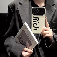 Rich camera frame iphone case iphone 6 7 8 plus x xr xs 11 12 13 14 15promax - st2024