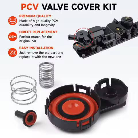 0248.S0 0248S0 For Peugeot Citroen Volvo Ford 1.6Hdi 8V Car Engine PCV Valve Cover Repair Kit Valve 