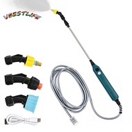 VBESTLIFE grocerybazaar-my Stainless Steel Water Hose Sprayer Wand  Adjustable Electric Power Displa
