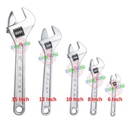 Heavy Duty Adjustable Spanner Wrench / Adjustable Wrench / Variable Spanner / Spanar Hidup