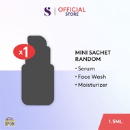 [TRY & BUY] SOMETHINC Product Sample Random (Serum / Face Wash / Moisturizer) - 1.5ml