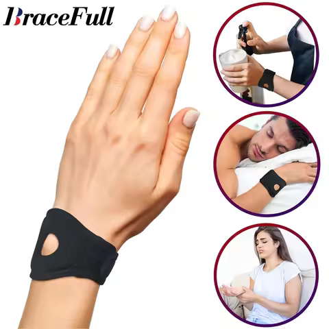 Wrist Brace for TFCC Tears,Wrist Band with Ring Pad for Ulnar Sided Wrist Pain,Support Wrist Use Inj