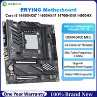 SZBOX Core I5 14450HX/I7 14650HX/I7 14700HX/I9 14900HX Gamer Motherboard For Desktop Computer Set