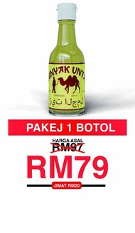 Minyak Raja Unta Original 100% Lemak Bonggol Unta