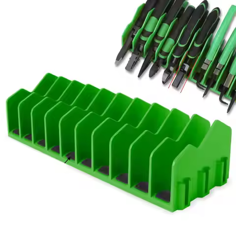 Plier Storage Rack Anti Slip Detachable Pliers Cutter Storage Rack With 10 Slots Wrench Organizer fo