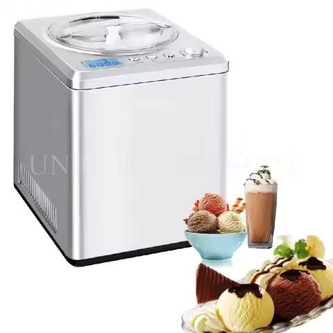 Portable Ice Cream Maker 2.64 Quart for Making Homemade Soft Ice Cream Gelato Sorbet With In 60 Min