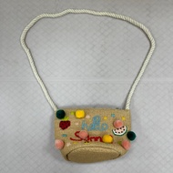 Zara Summer Straw Bag Crossbody Bag