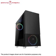 GAMING FREAK TMAX XV100G Premium Middle Tower Gaming Case Tempered Glass Edition - GFG-XV100G